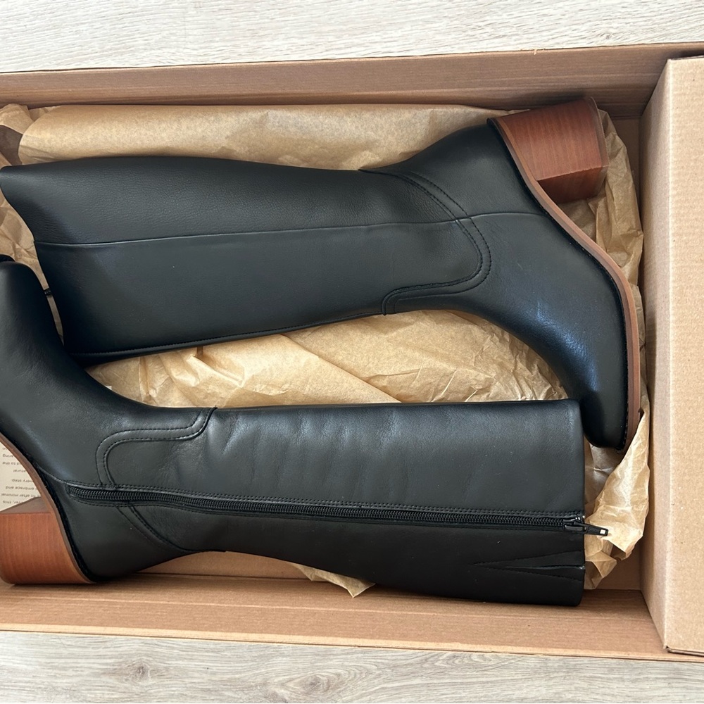 Portland Leather Knee High Boot